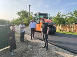სამტრედიაში შიდა სასოფლო გზების რეაბილიტაცია აქტიურად მიმდინარეობს 