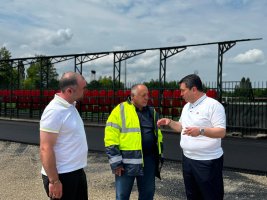 სამტრედიაში ინფრასტრუქტურული პროექტების განხორციელება აქტიურ ფაზაშია