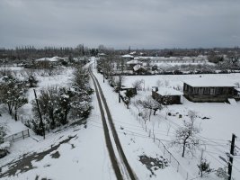 სამტრედიაში დიდთოვლობის გამო გზების გაწმენდა ინტენსიურად მიმდინარეობს