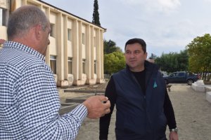 სამტრედიაში სხვადასხვა ინფრასტრუქტურული პროექტები აქტიურად მიმდინარეობს