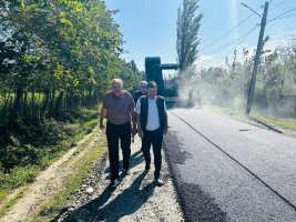 შიდა სასოფლო და საუბნო გზების რეაბილიტაცია აქტიურად მიმდინარეობს