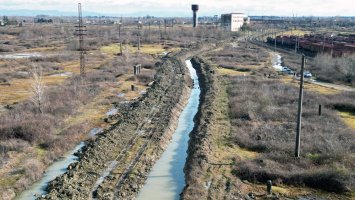 სამტრედიაში სანიაღვრე არხების აღდგენა-რეაბილიტაცია მიმდინარეობს