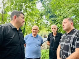 სამტრედიაში დიდ ჯიხაიშში ადგილობრივი მნიშვნელობის გზები იგება