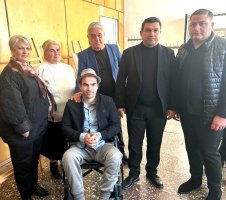 სამტრედიის მუნიციპალიტეტის მერიის მხარდაჭერით გიორგი მეშველიანის პირველი პერსონალური გამოფენა მოეწყო