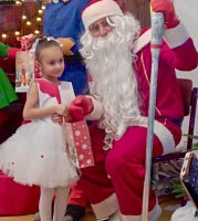 სამტრედიაში საბავშვო ბაღებში აღსაზრდელებს საახალწლო საჩუქრები დაურიგდათ