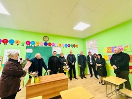 სამტრედიაში სოფელ ჩხენიშის საჯარო სკოლის რეაბილიტაცია განხორციელდა