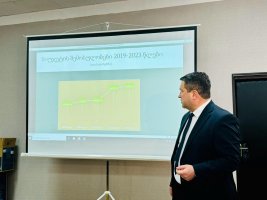 სამტრედიის მუნიციპალიტეტის მერიაში, ახალგაზრდული მრჩეველთა საბჭოსთან მორიგი შეხვედრა გაიმართა
