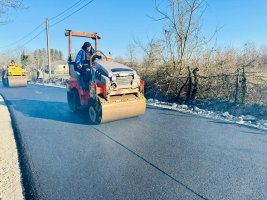 სამტრედიაში  საგზაო ინფრასტრუქტურის მოწყობის სამუშაოები აქტიურად მიმდინარეობს
