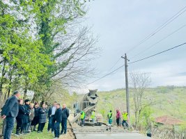 სამტრედიის ყველაზე მაღალმთიან სოფელში კაპიტალური გზა კეთდება