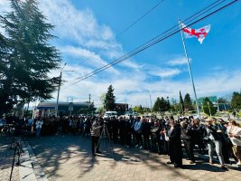 სამტრედიაში 9 აპრილს დაღუპულთა ხსოვნას პატივი მიაგეს