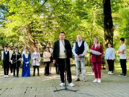 დიდ ჯიხაიშში ნიკო ნიკოლაძის სახლ მუზეუმში მუზეუმის საერთაშორისო დღე აღინიშნა