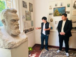 დიდ ჯიხაიშში ნიკო ნიკოლაძის სახლ მუზეუმში მუზეუმის საერთაშორისო დღე აღინიშნა