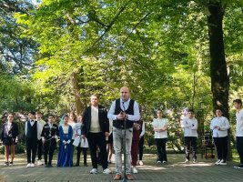 დიდ ჯიხაიშში ნიკო ნიკოლაძის სახლ მუზეუმში მუზეუმის საერთაშორისო დღე აღინიშნა