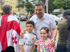 დამოუკიდებელი საქართველოს ისტორიაში,  ევროპის ჩემპიონატზე, პირველი ქართული გოლი გავიდა
