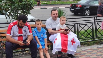 დამოუკიდებელი საქართველოს ისტორიაში,  ევროპის ჩემპიონატზე, პირველი ქართული გოლი გავიდა
