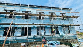 N1 საჯარო სკოლის შენობის რეაბილიტაცია აქტიურად მიმდინარეობს