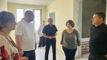 N1 საჯარო სკოლის შენობის რეაბილიტაცია აქტიურად მიმდინარეობს