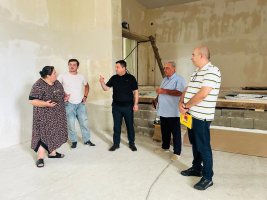 სოფელ ბაშის კულტურის ცენტრს რეაბილიტაცია უტარდება