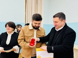 სამტრედიაში ოქროსა და ვერცხლის მედალოსნები დააჯილდოეს