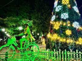 სამტრედიაში  წინა საახალწლო სამზადისი აქტიურად მიმდინარეობს