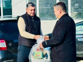 სამტრედიის მერმა შობა–ახალი წელი სტრატეგიული დანიშნულების ობიექტებში, 24 საათიან რეჟიმში მომუშავე პერსონალს მიულოცა