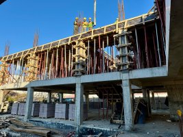 მე-4  საჯარო სკოლის რეაბილიტაცია აქტიურად მიმდინარეობს