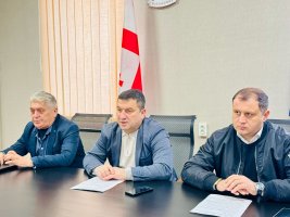 მერმა,  სამსახურის უფროსებთან მიმდინარე, დაგეგმილ და დასრულებულ პროექტებზე ისაუბრა