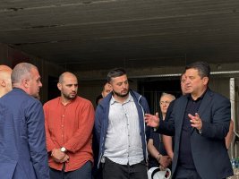 ქალაქ სამტრედიაში წყალმომარაგებისა  სისტემების და ბაგა-ბაღის სამშენებლო სამუშაოები მიმდინარეობს