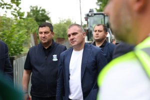 ქალაქ სამტრედიაში წყალმომარაგებისა  სისტემების და ბაგა-ბაღის სამშენებლო სამუშაოები მიმდინარეობს