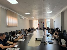 სამტრედიის მუნიციპალიტეტის მერიაში მერის, დავით ბახტაძის ხელმძღვანელობით სამუშაო თათბირი გაიმართა