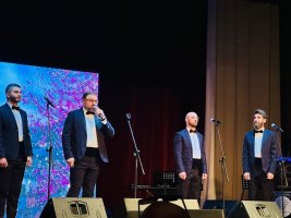 სამტრედიაში ჯანსუღ კახიძის 90 წლის იუბილესადმი მიძღვნილი კონცერტი გაიმართა