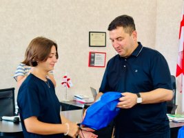 სამტრედიის გეზრბენის ჩემპიონები მსოფლიო სკოლიმპიადისკენ მიემართებიან