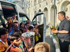 დავით ბახტაძემ ნორჩ ფეხბურთელებს მნიშვნელოვანი წარმატება მიულოცა