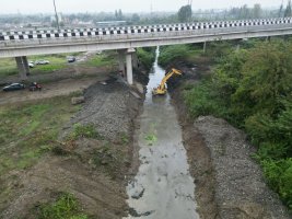 სამტრედიაში მდინარეებისა და არხების გაწმენდისა და წყალმომარაგების სისტემების რეაბილიტაცია მიმდინარეობს