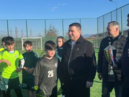 სოფელ მთისძირში ახალი მინიფეხბურთის მოედანი გაიხსნა