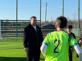 სოფელ მთისძირში ახალი მინიფეხბურთის მოედანი გაიხსნა