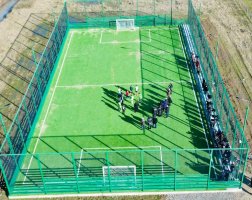 სოფელ მთისძირში ახალი მინიფეხბურთის მოედანი გაიხსნა