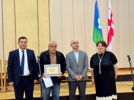 სამტრედიაში ღვაწლმოსილი პედაგოგები დააჯილდოვეს